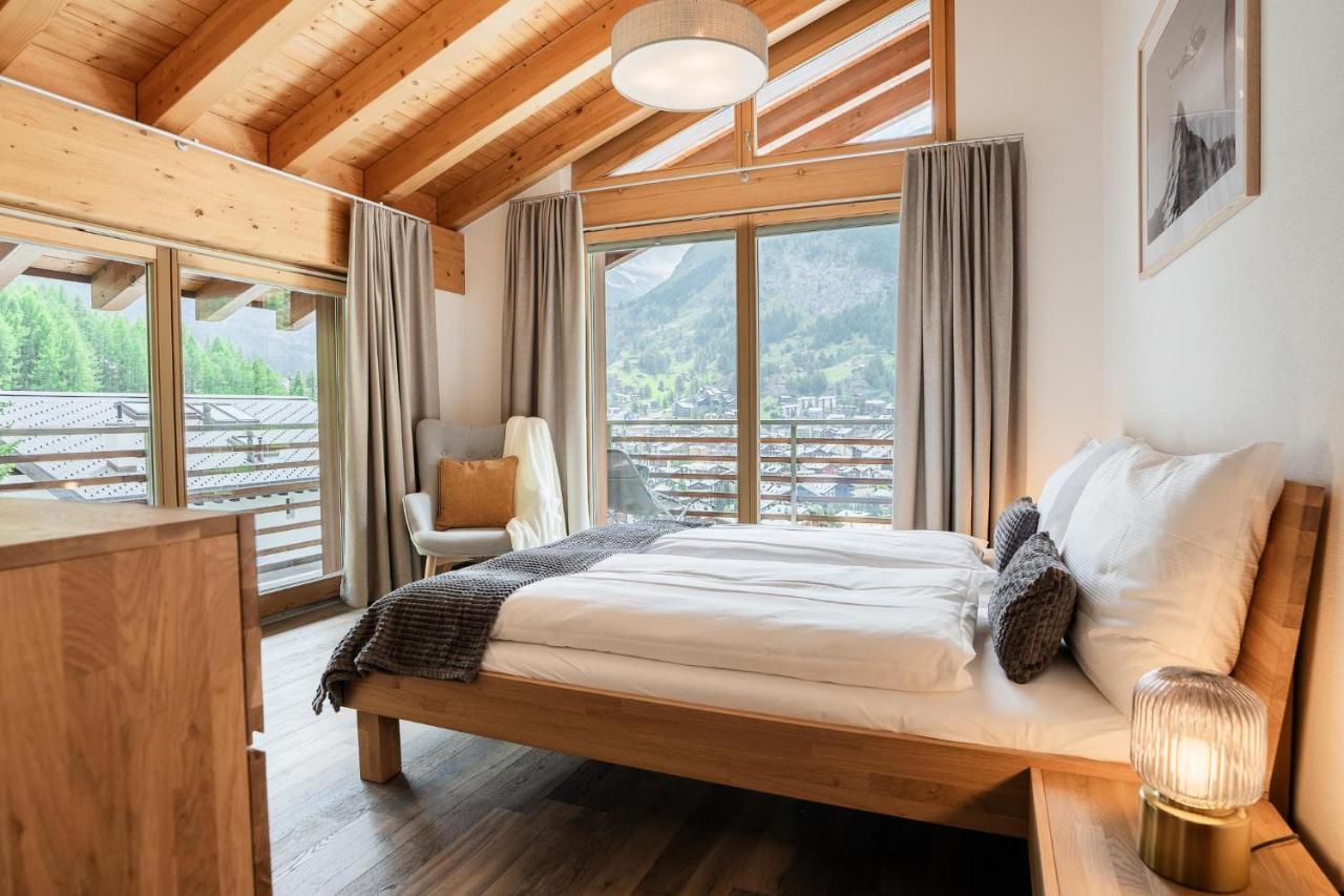 Fantastic Panoramic View Home In Zermatt Ngoại thất bức ảnh