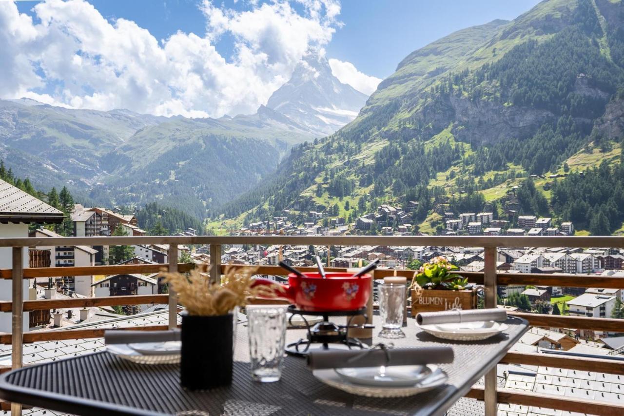 Fantastic Panoramic View Home In Zermatt Ngoại thất bức ảnh